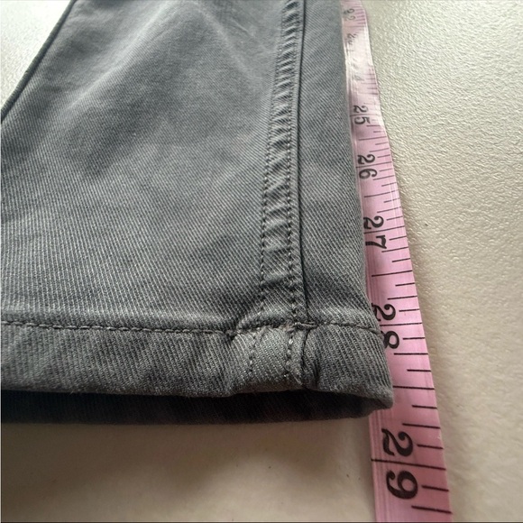 SPANX Stretch Cargo Pants Women’s Size Medium Twill Ankle Washed Black Bodycon - Picture 8 of 10